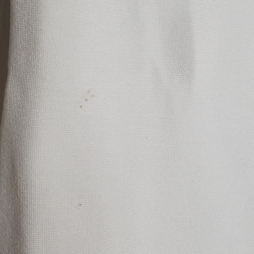 Lulus Bon Apetite Skater White Vneck Dress #188 Feminine Sporty - Picture 6 of 7